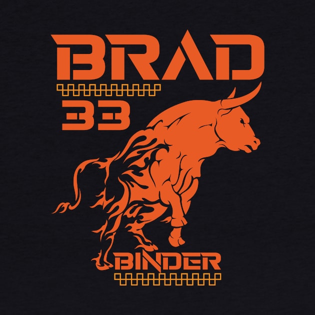 MotoGP Brad Binder 33 Racing Superbike Motorcycle Racer by CGD